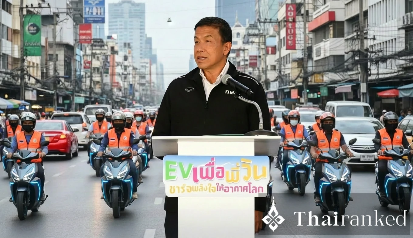 Bangkok’s EV Motorcycle Taxi Revolution & Global E-Bike Boom