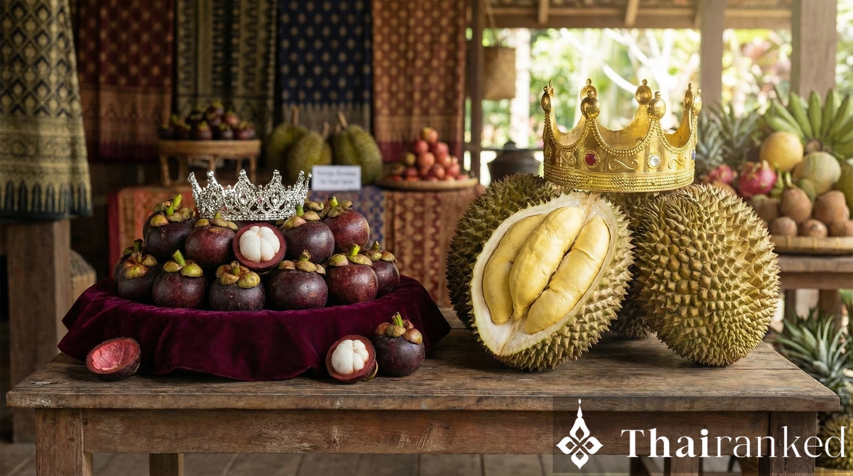 Why Is Mangosteen the Queen of Fruits, and Durian the King?