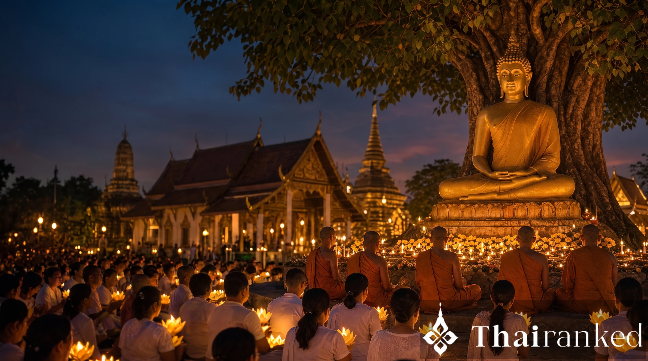 Asanha Bucha-dag in Thailand (Alcoholverbod)