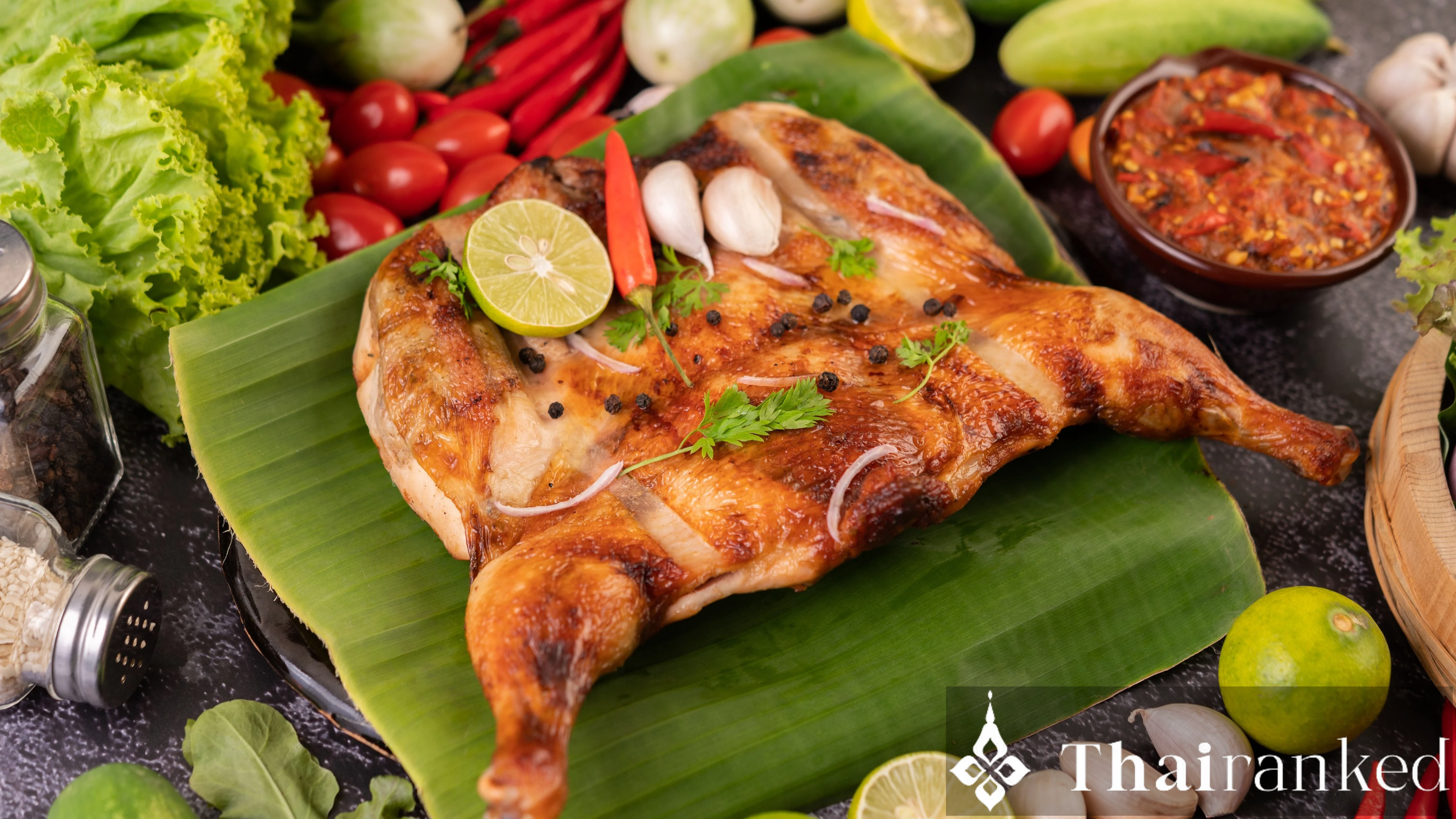 Gai Yang with Khao Niao (Grilled Chicken & Sticky Rice)