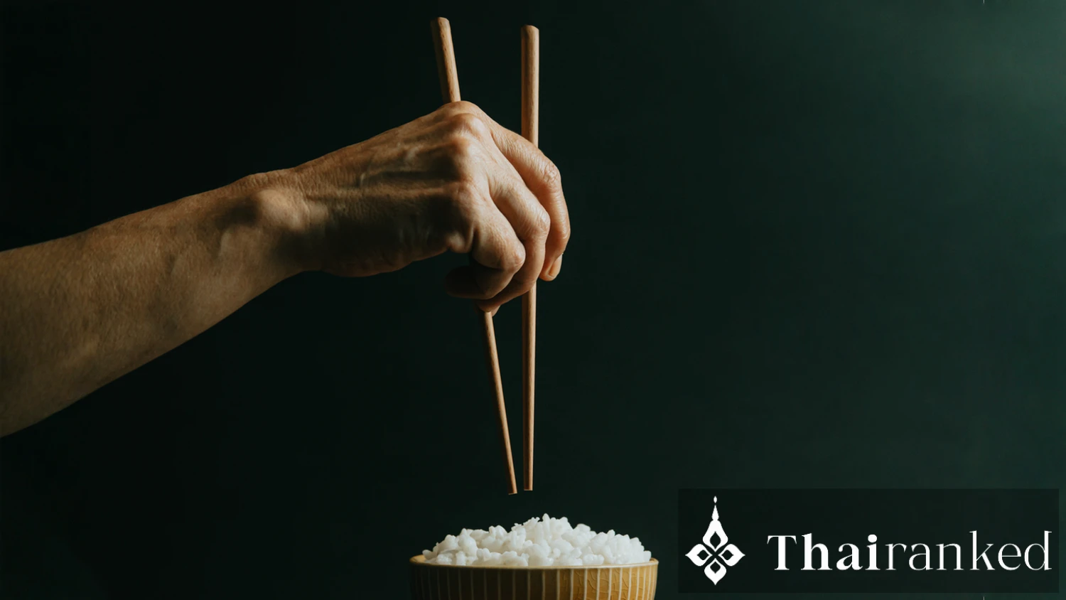 Never stick chopsticks upright in a rice bowl