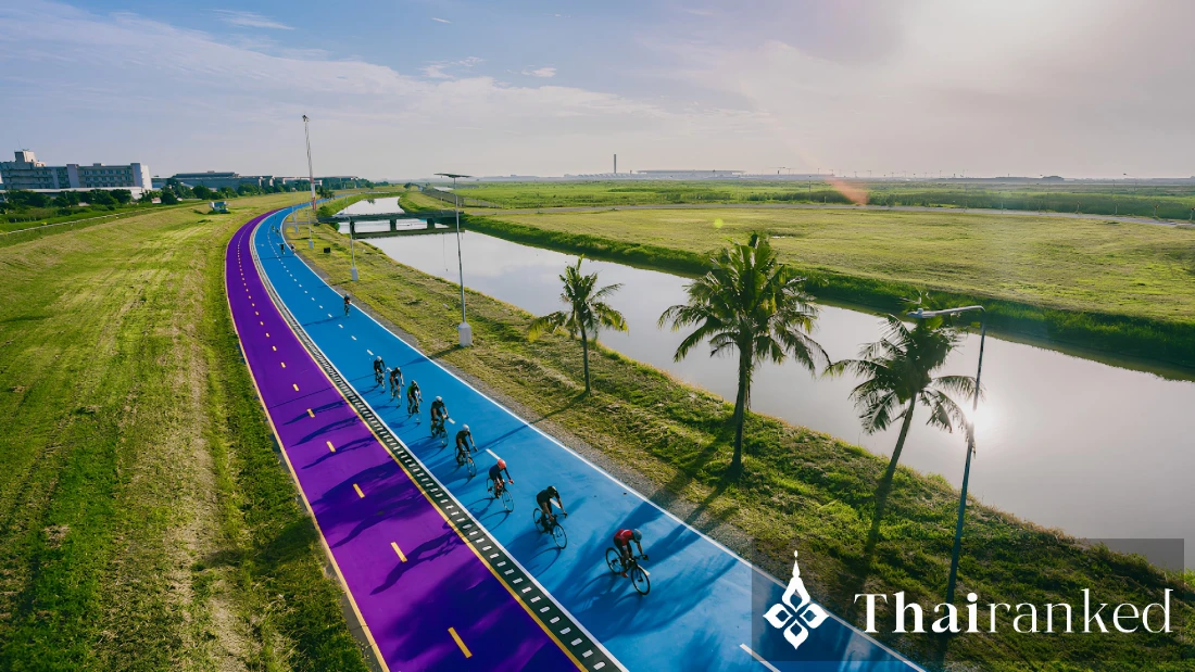 हैप्पी एंड हेल्दी बाइक लेन (स्काई लेन बैंगकॉक)