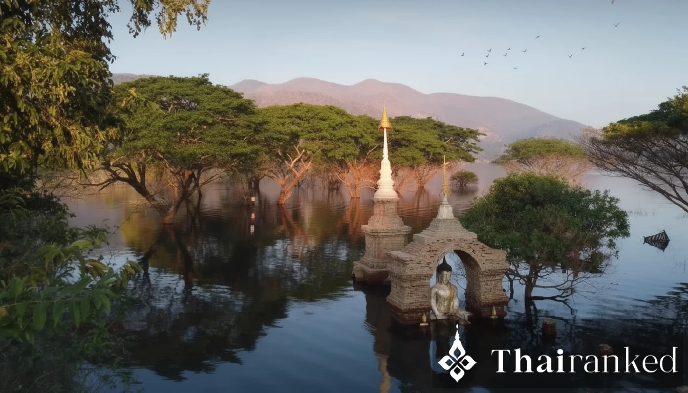 Kaeng Ko at Mae Ping National Park: Explore Lamphun’s Sunken Temple & Giant Rain Tree