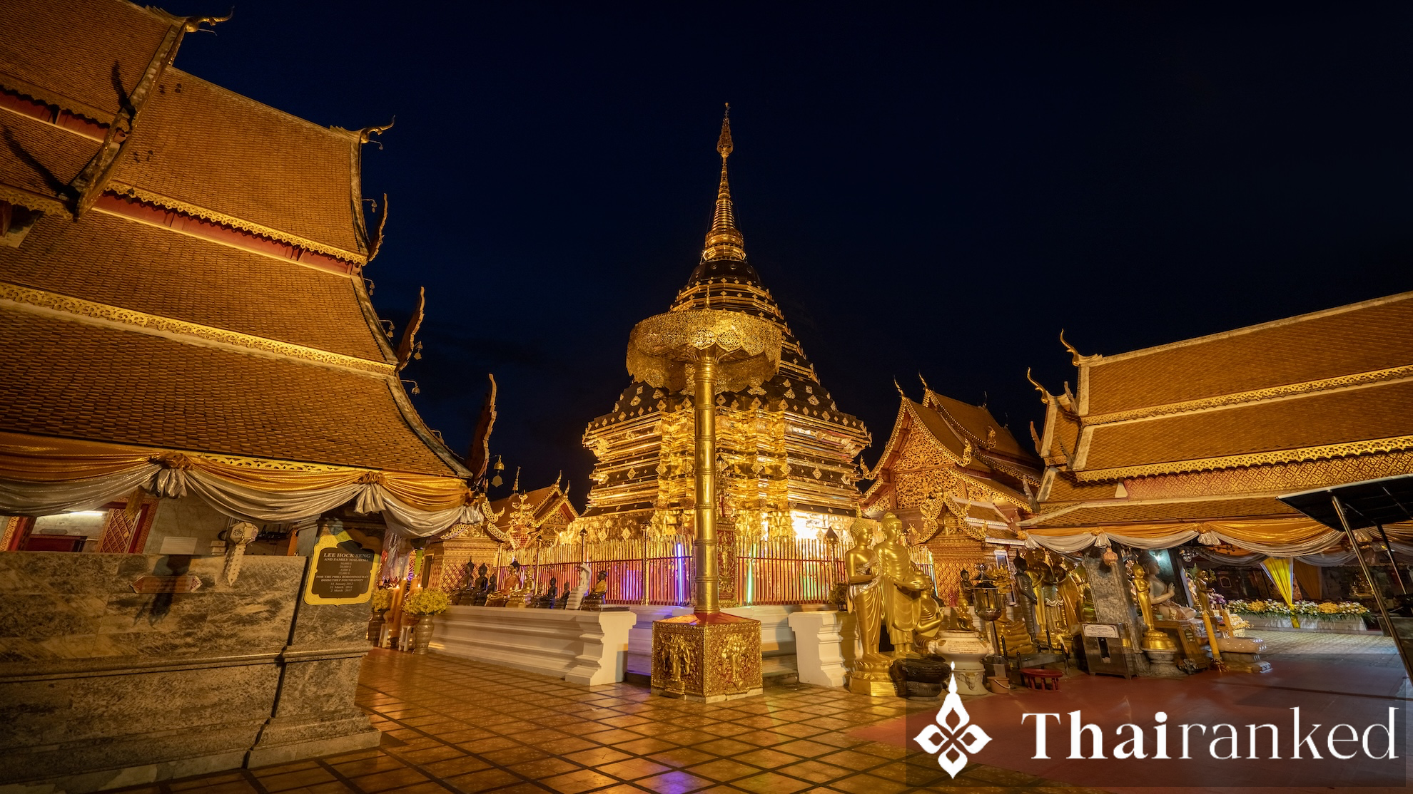 Visakha Bucha Night Walk to Doi Suthep
