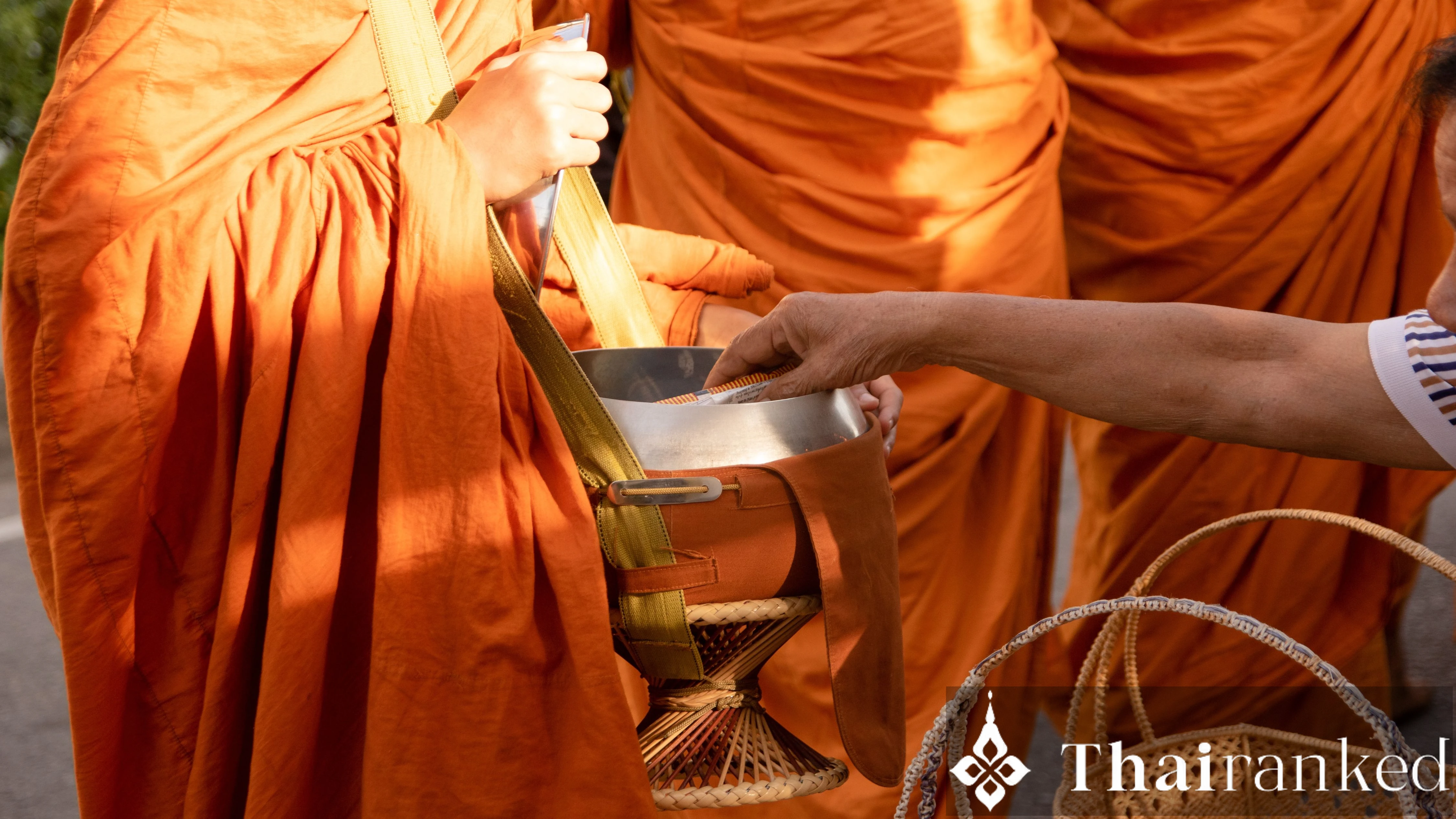 Understanding Alms Giving (Tak Bat) in Thailand