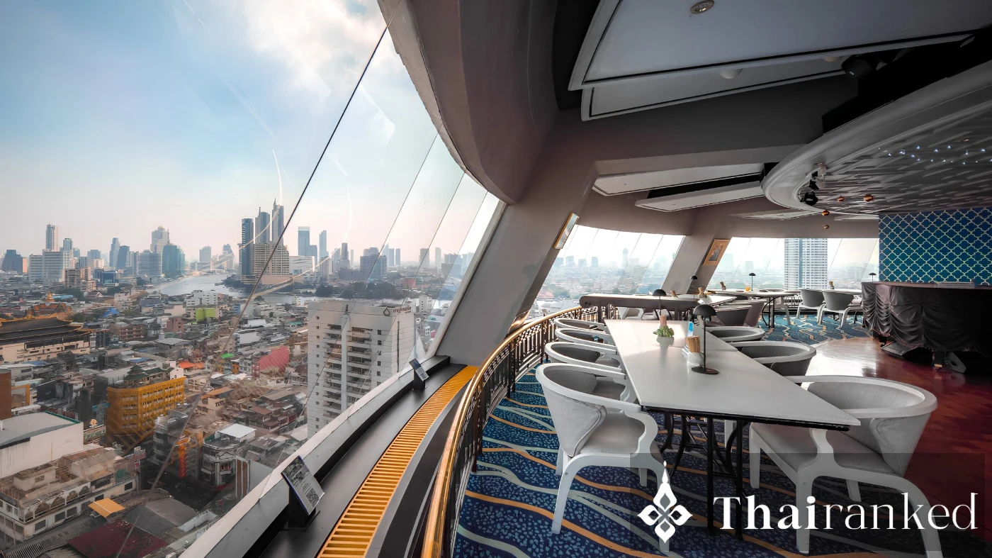 Sky View 360 Restaurant & Bar, Grand China Bangkok Hotel