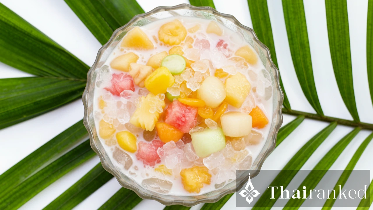 Loy Kaew: Thailand’s Artisanal Iced Dessert of Carved Fruit