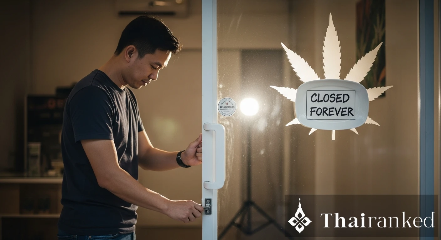 Thailand's New Cannabis Law: Why 7,000 Shops Closed in 2026