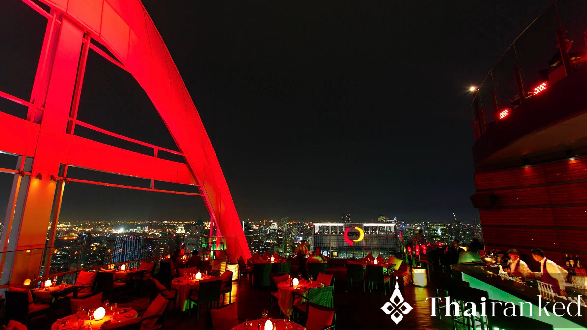 Red Sky at Centara Grand (Best for Christmas Decorations)