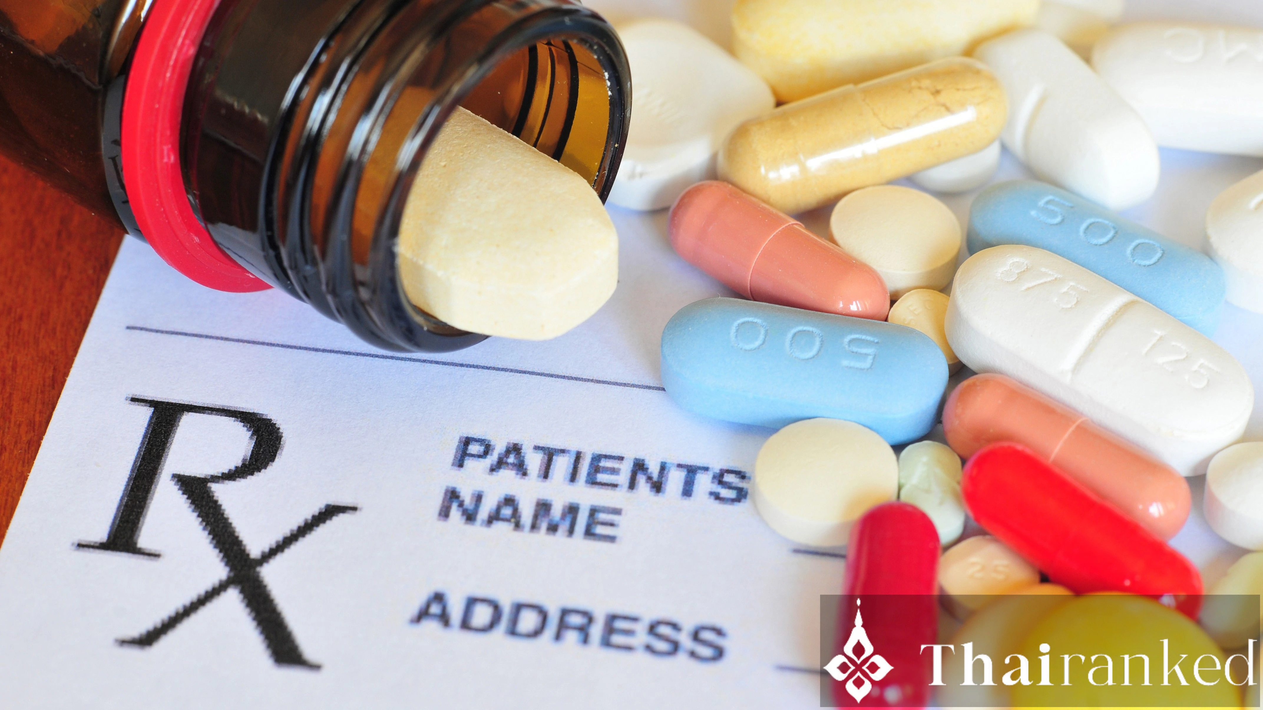 처방전 및 일반의약품: 증명서와 함께 가져오기