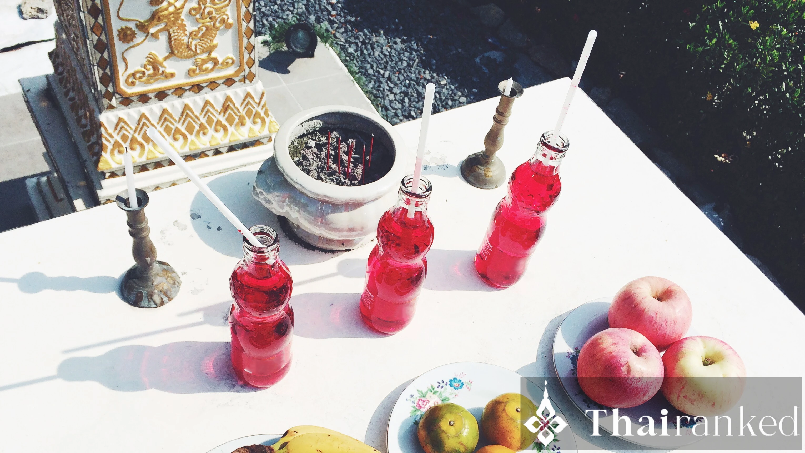 The Red Fanta Mystery: Why Thais Offer Soda at Spirit Houses