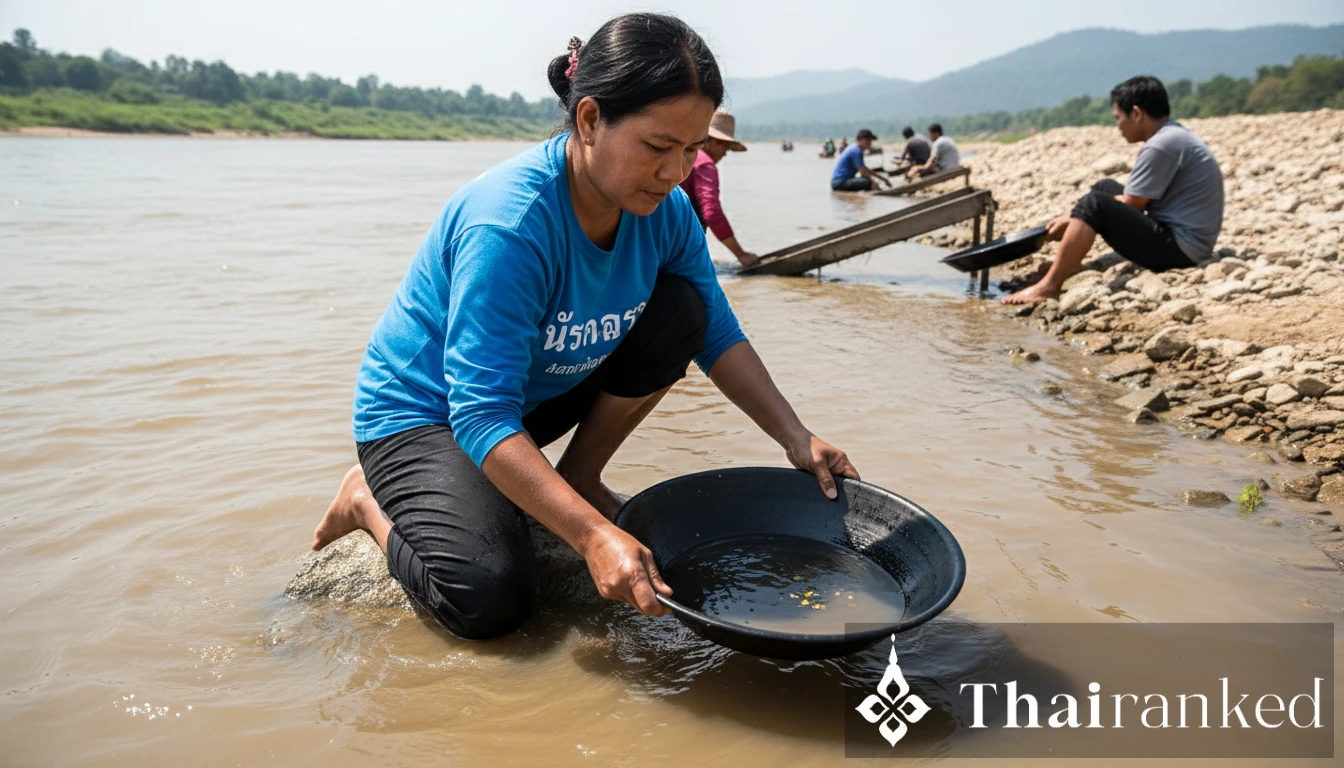 Gold Panning in the Mekong: Ban Muang’s Revival of a Centuries-Old Thai Craft