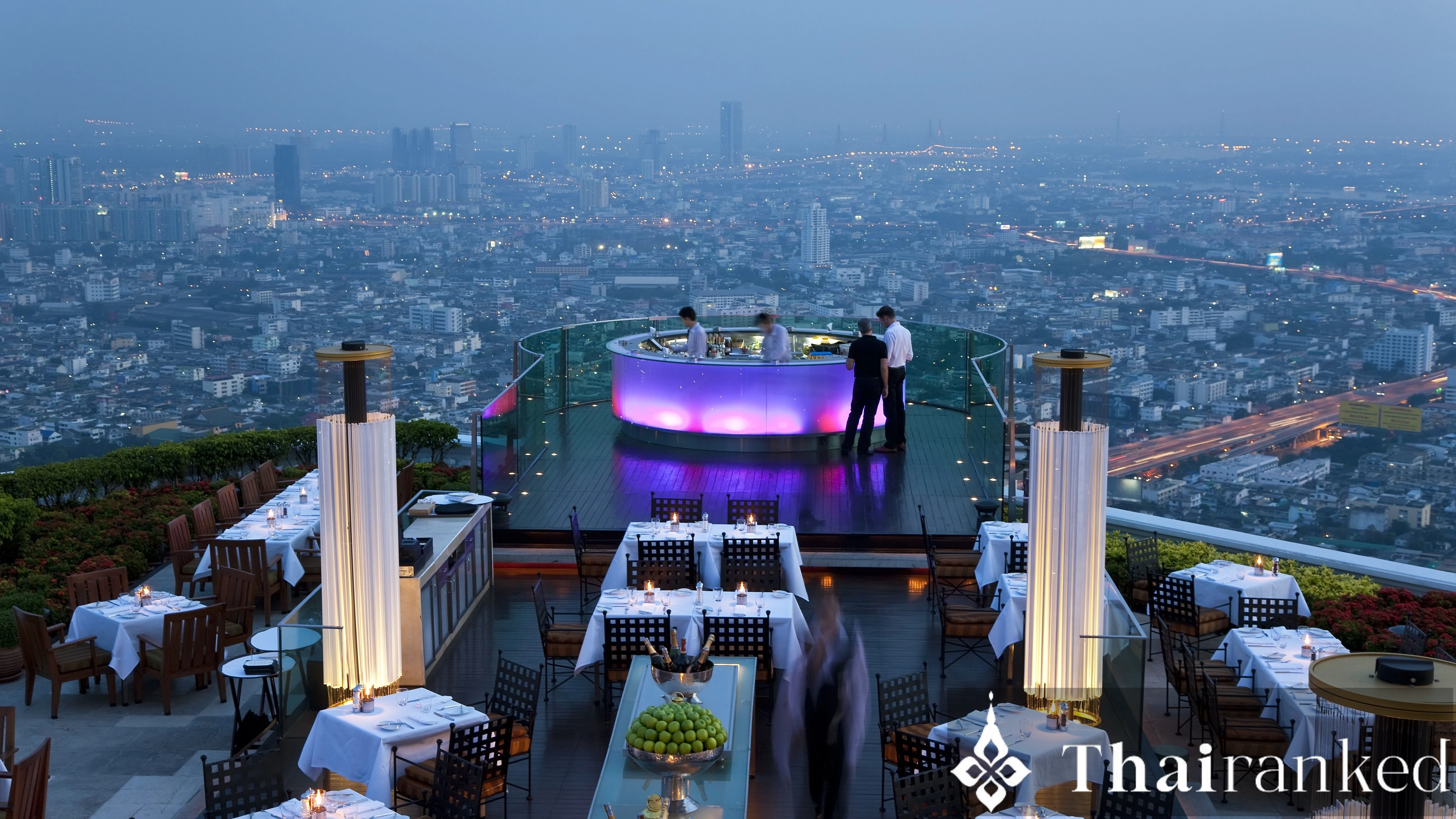 Bangkok Rooftop Dinner for Two
