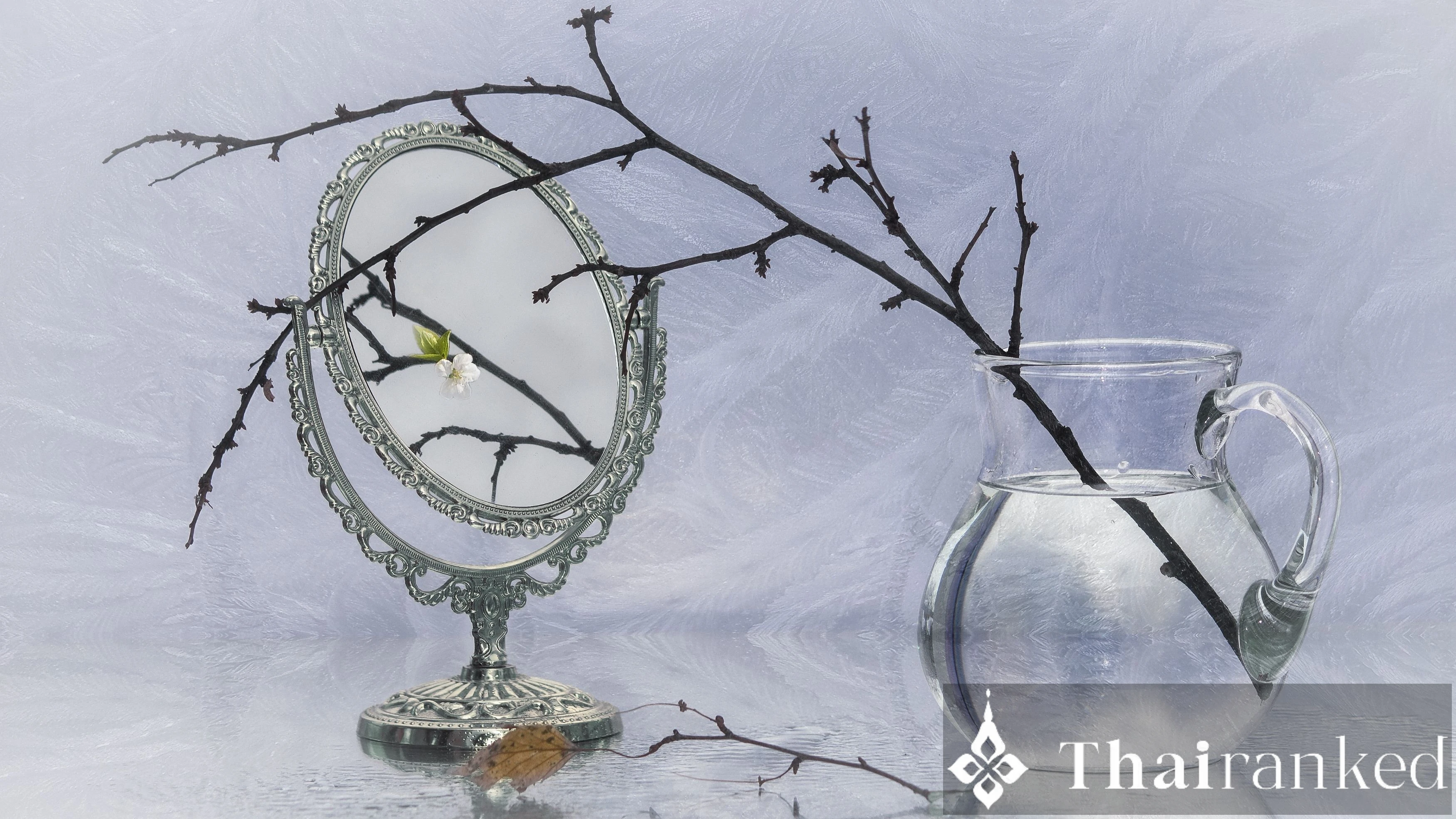 Mirrors and Fragile Glass Decor