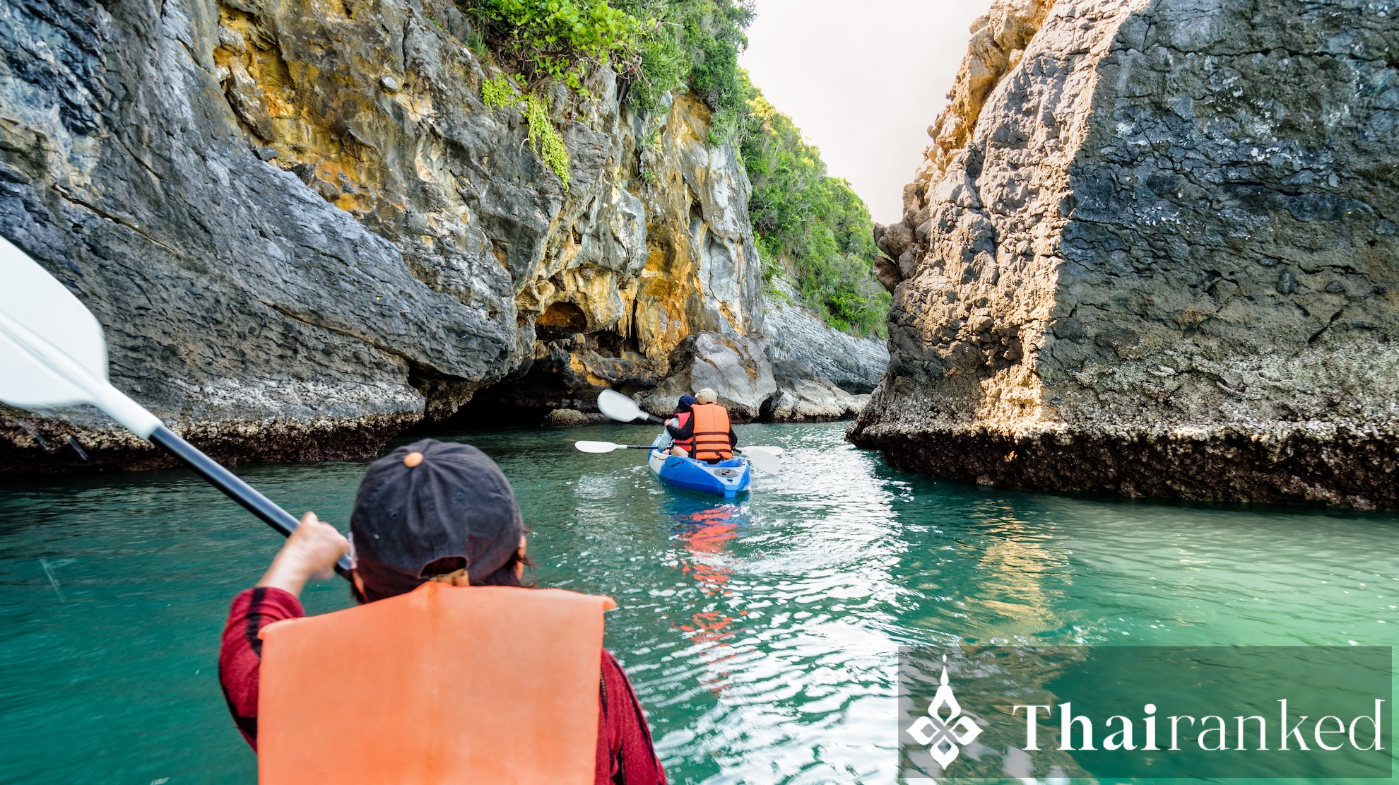 ファングナーベイでのシーカヤック