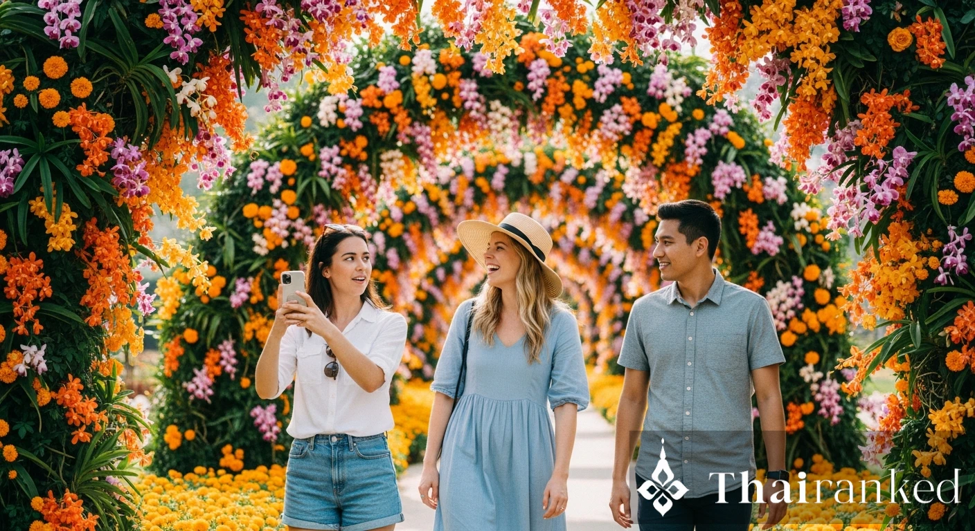 Guía del Festival de Flores de Chiang Mai 2026: Desfile, Lugares para Fotos y Consejos