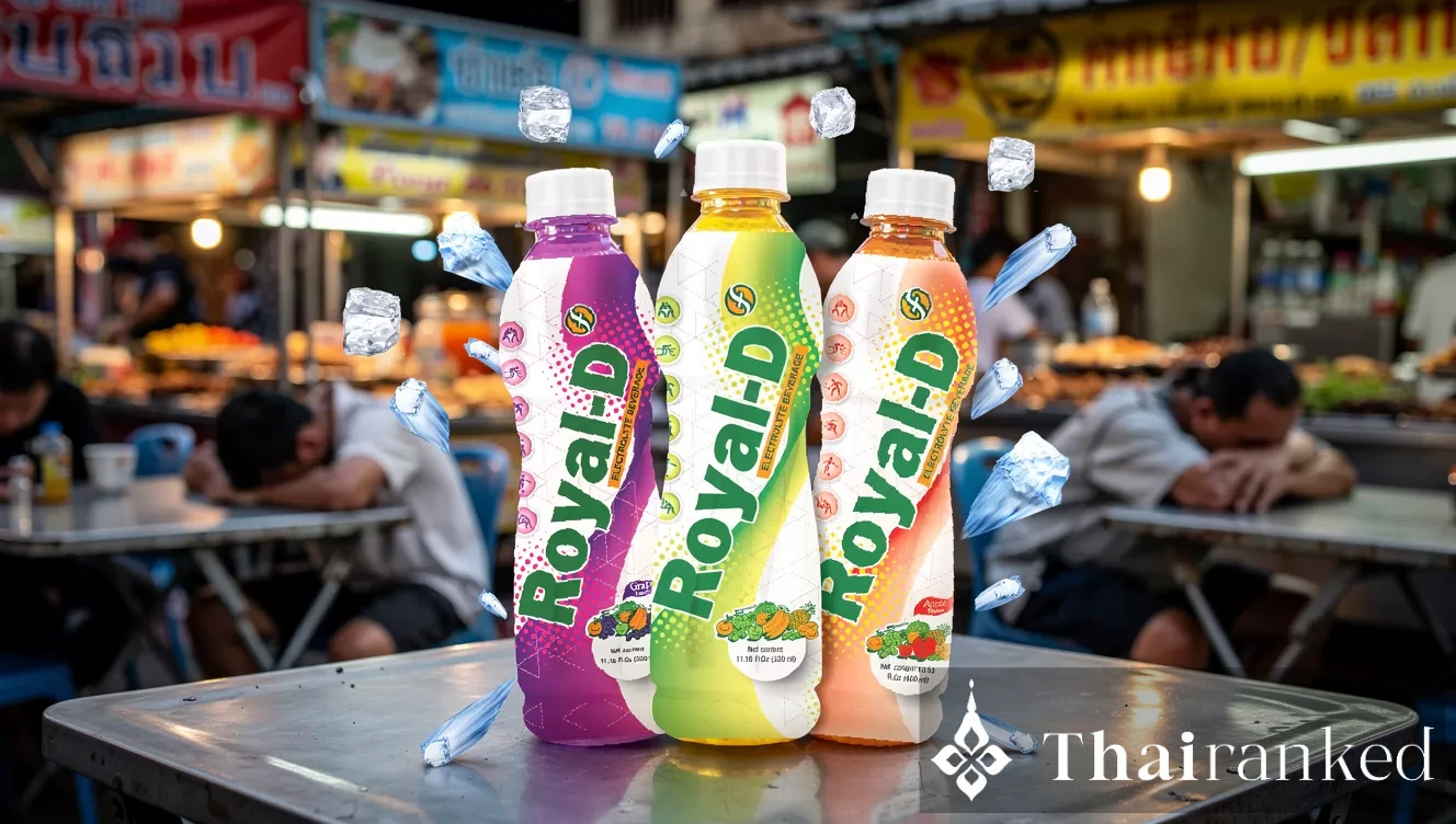 Royal-D or Electrolyte Drinks (7-Eleven)