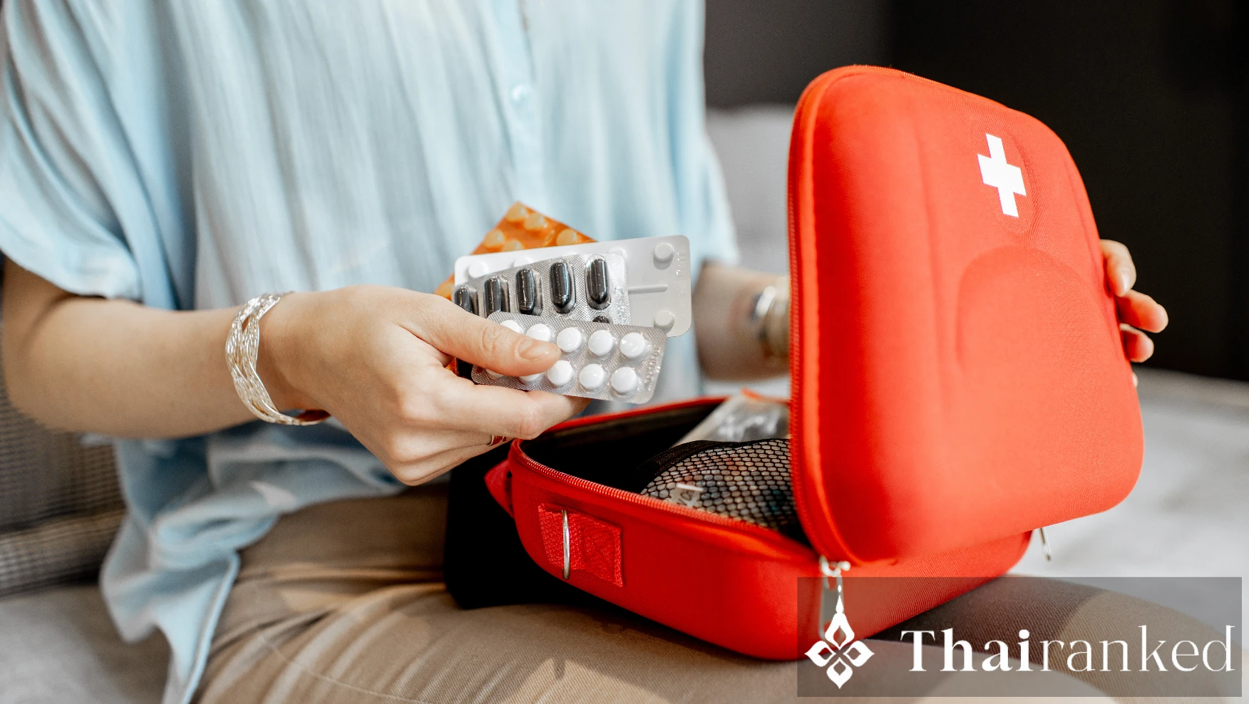 Personal meds and pocket first-aid kit