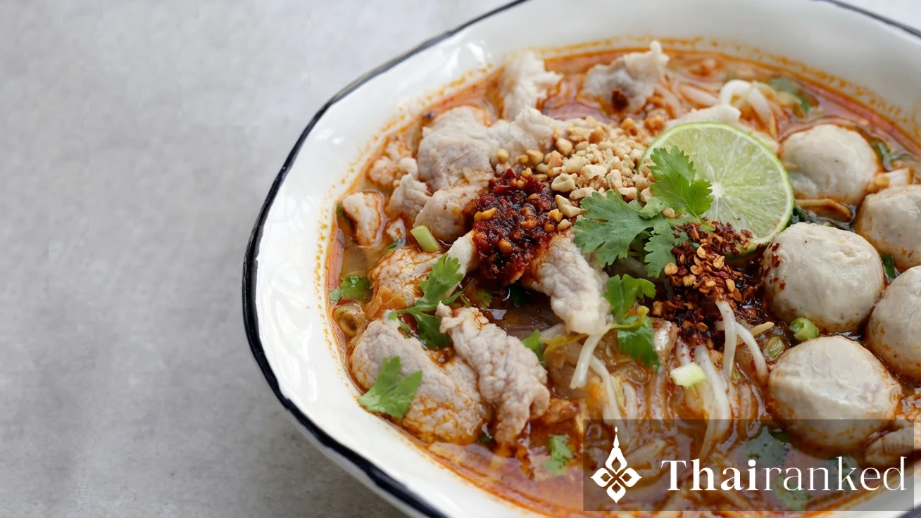Guay Tiew Tom Yum, Customizable Noodle Soup