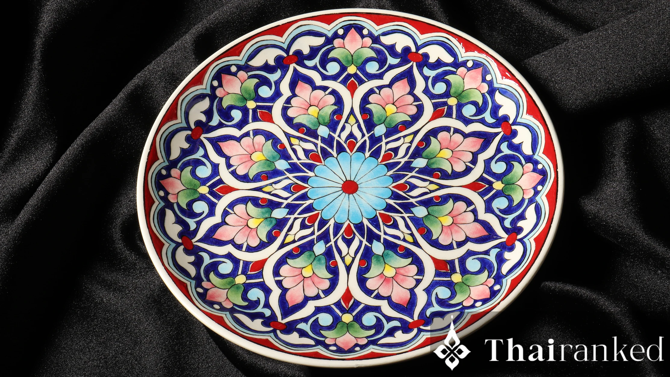 Benjarong or Celadon Serving Piece