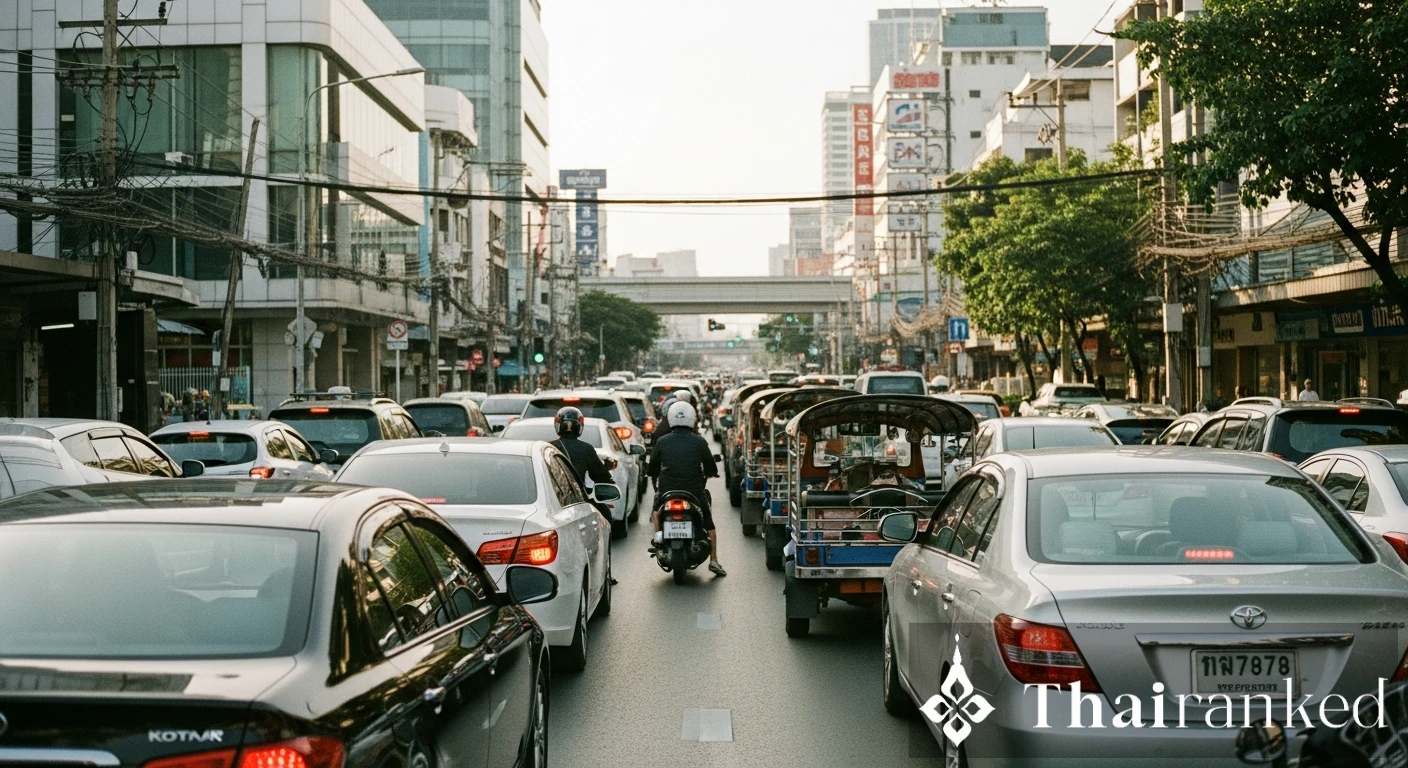 Bangkok’s New Adaptive Traffic Signals: How Phra Khanong & Sukhumvit 71 Finally Move