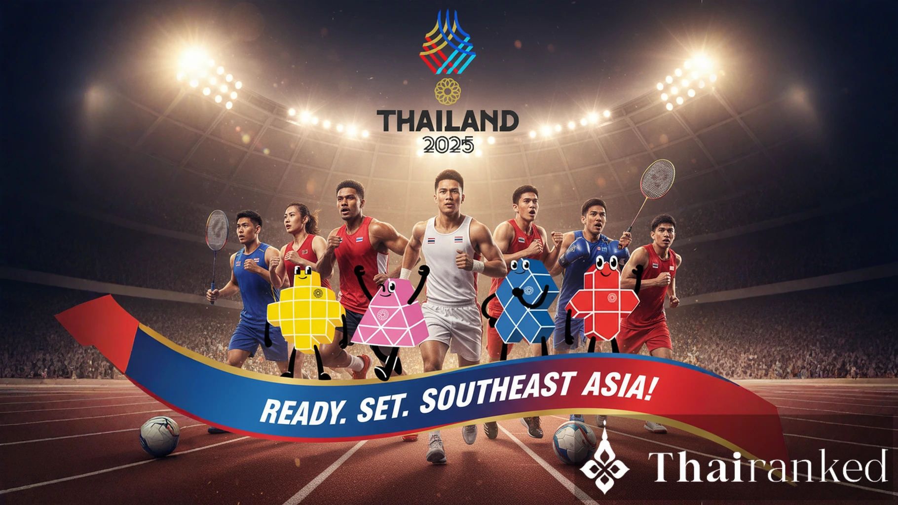 Juegos del SEA 2025 en Chonburi: Guía Completa de Deportes, Instalaciones,  Favoritos y Dónde Ver | Thairanked, image size:1820x1024