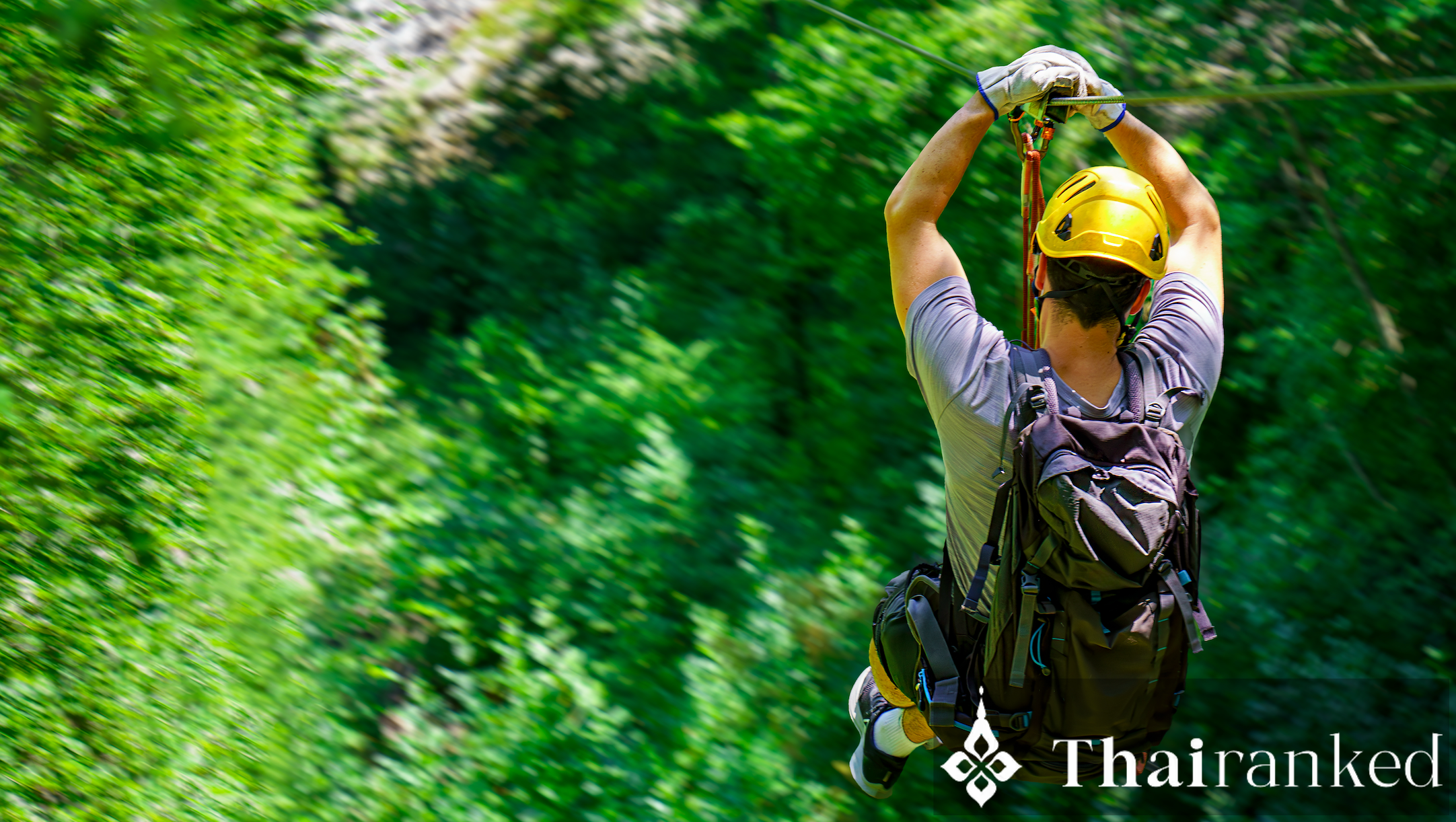 チェンマイのジップラインキャノピーツアー
