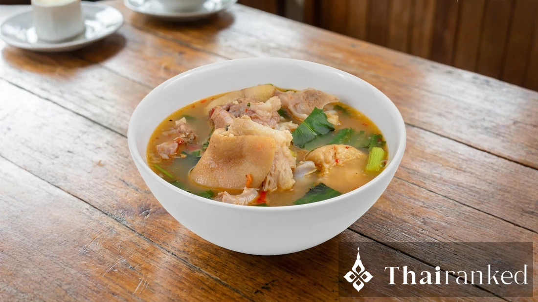 Tom Saep Kraduk On (Isan Spicy-Sour Rib Soup)