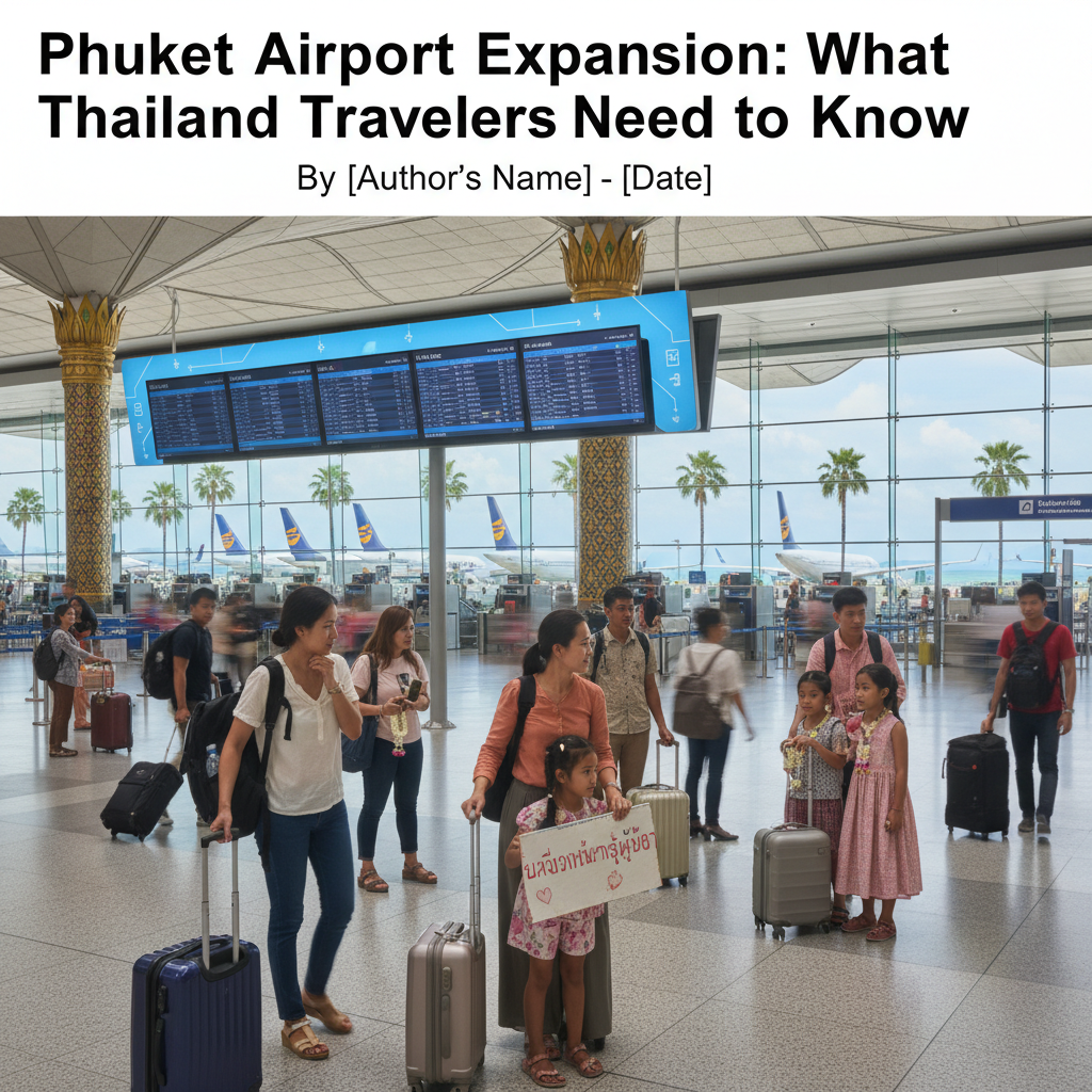 Phuket Airport Expansion: What Thailand Travelers Need to Know