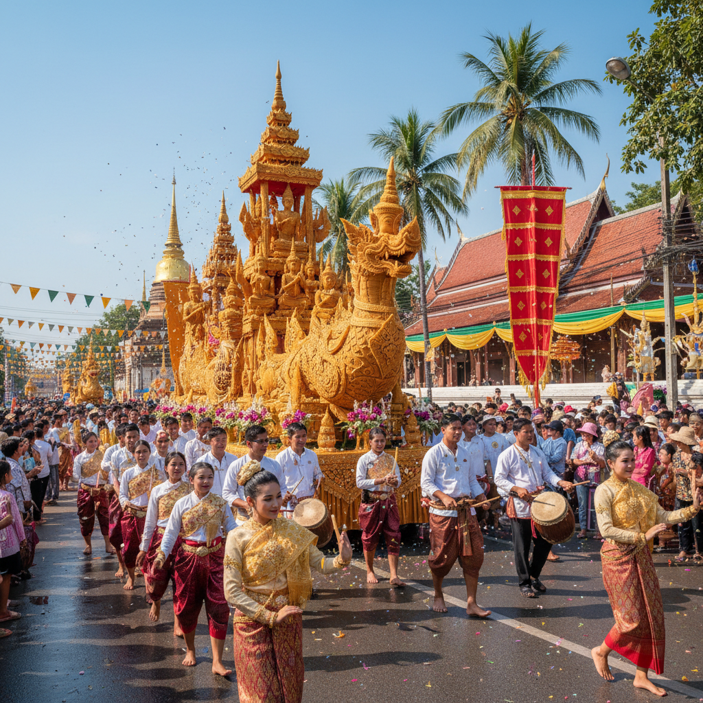 See Ubon Ratchathani Candle Procession: Thailand's Signature Event