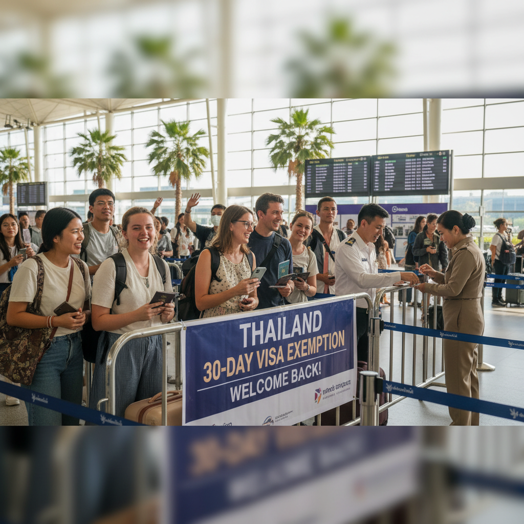 La Thaïlande rétablit les séjours sans visa de 30 jours : ce que cela signifie pour vous