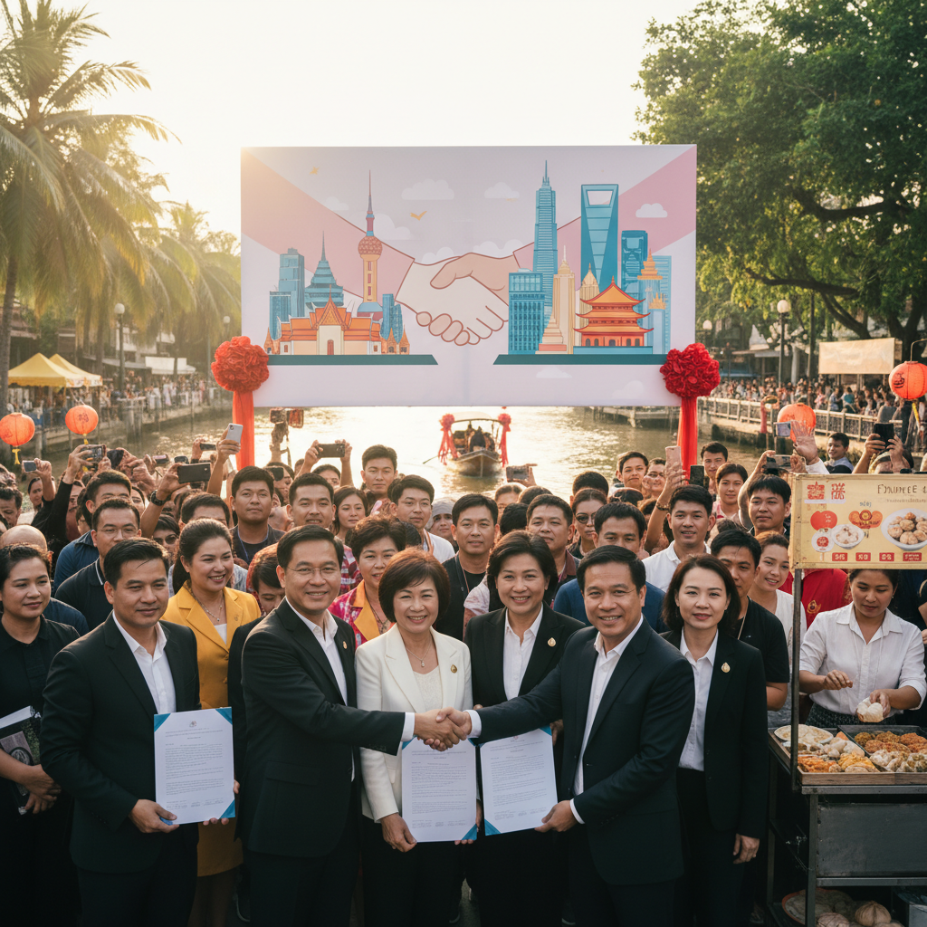 Thailand Signs Five Strategic Tourism Partnerships with China
