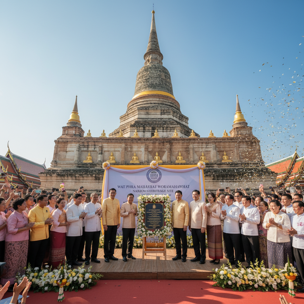 Visit Wat Phra Mahathat: Thailand's New UNESCO Site