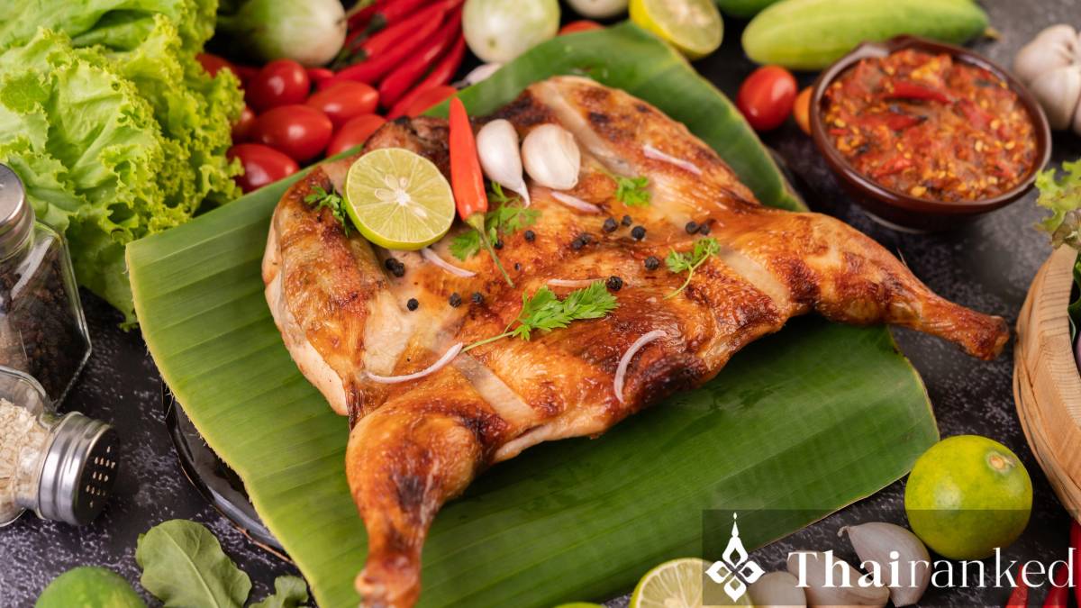 Gai Yang with Khao Niao (Grilled Chicken & Sticky Rice)