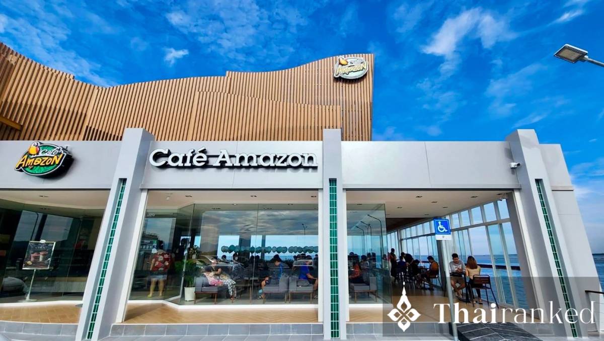Café Amazon – Chonmaratwithi Bridge, Chonburi