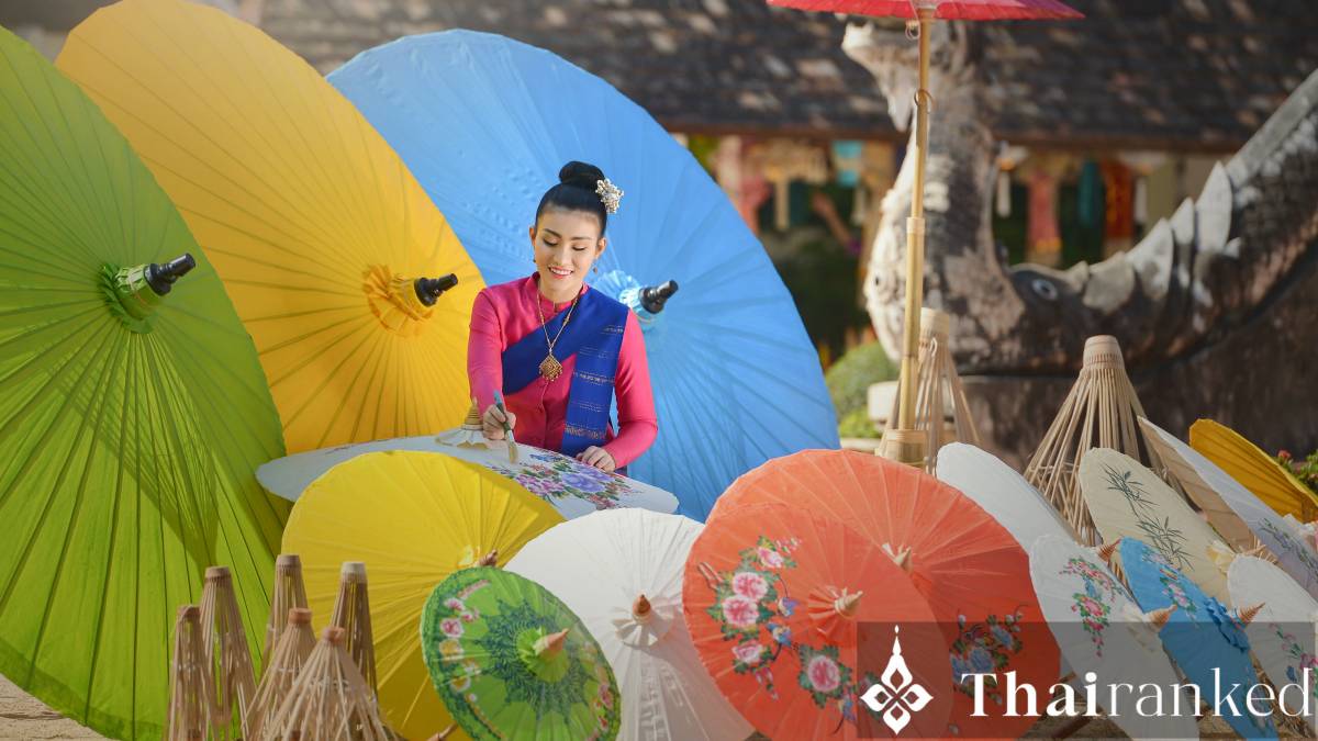 Where to See the Bo Sang Umbrella Festival in Chiang Mai - thumbnail