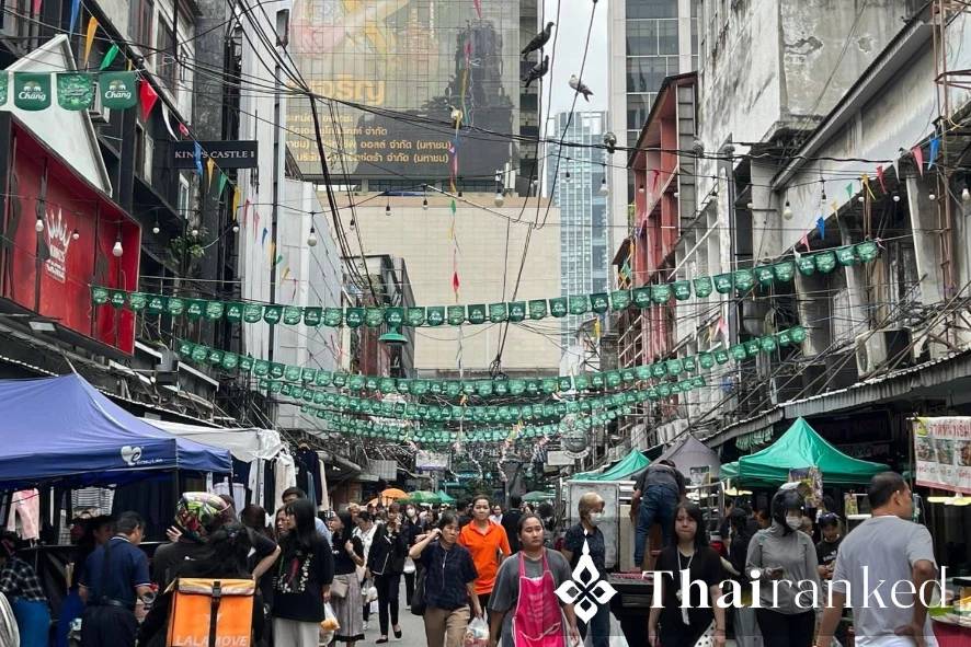 ตลาดเช้าบางรัก, มุมฮาลาล