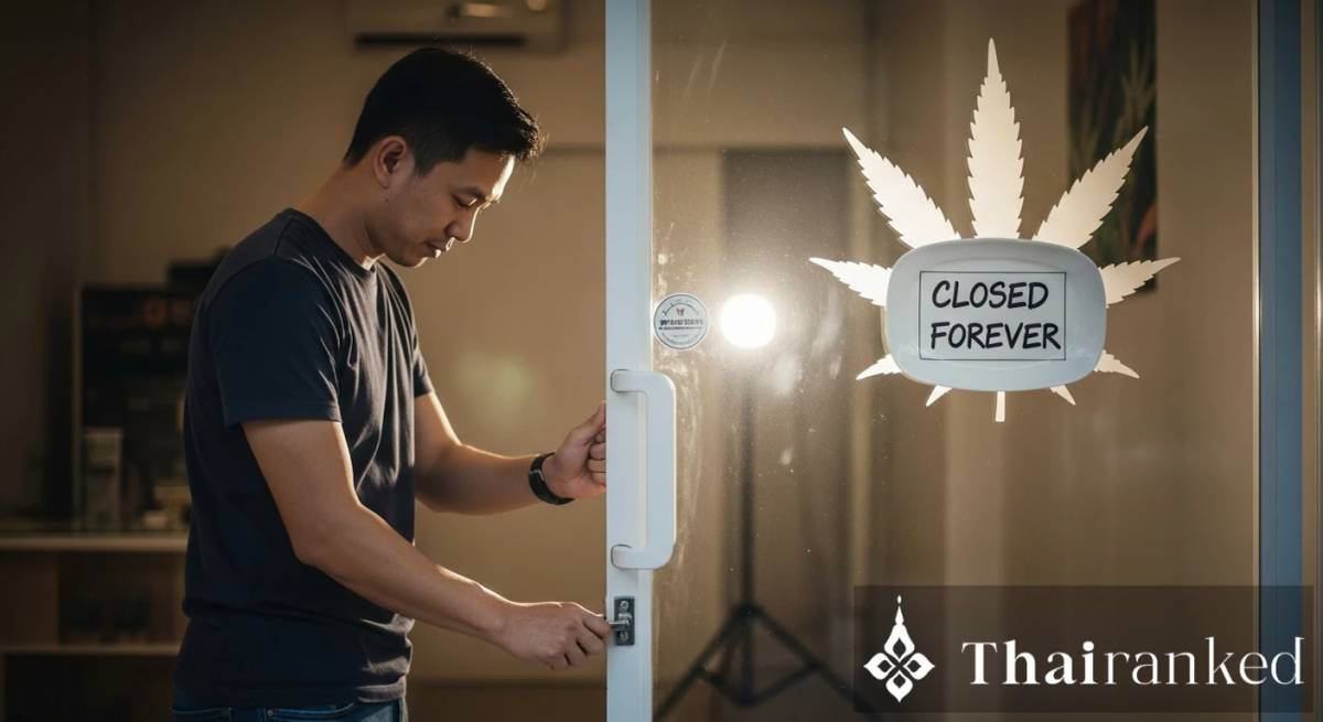 Thailand's New Cannabis Law: Why 7,000 Shops Closed in 2026 - thumbnail