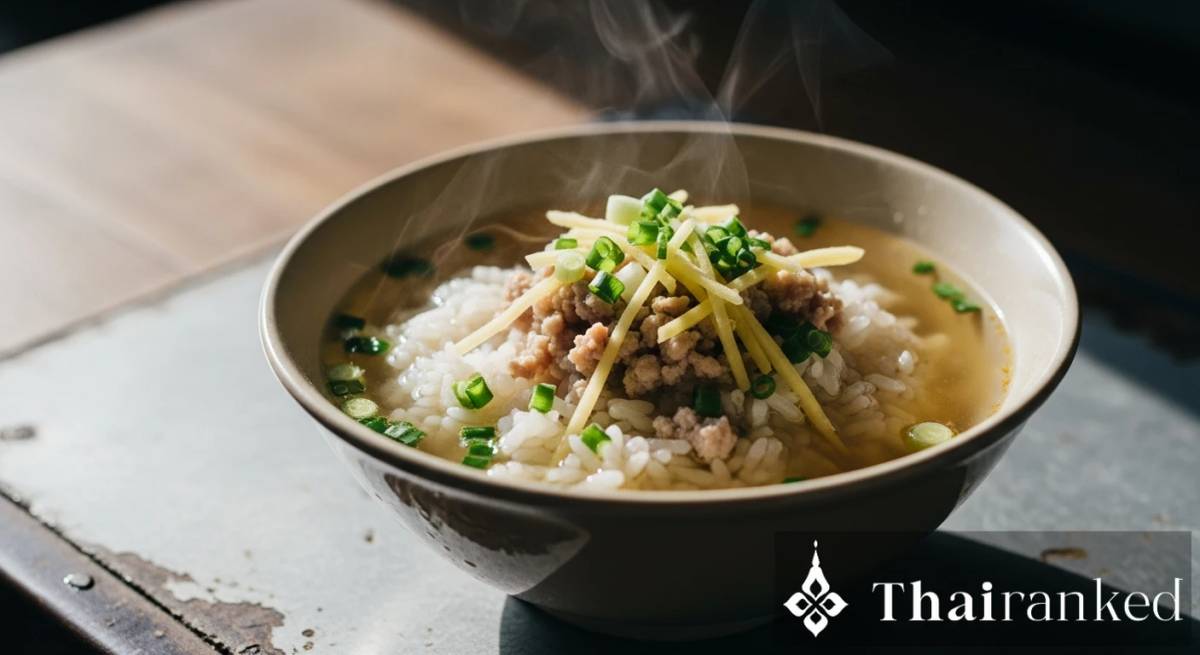 Khao Tom (Thai Rice Soup)