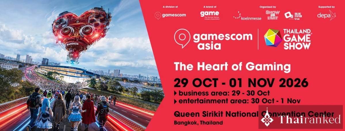 gamescom asia x Thailand Game Show 2026