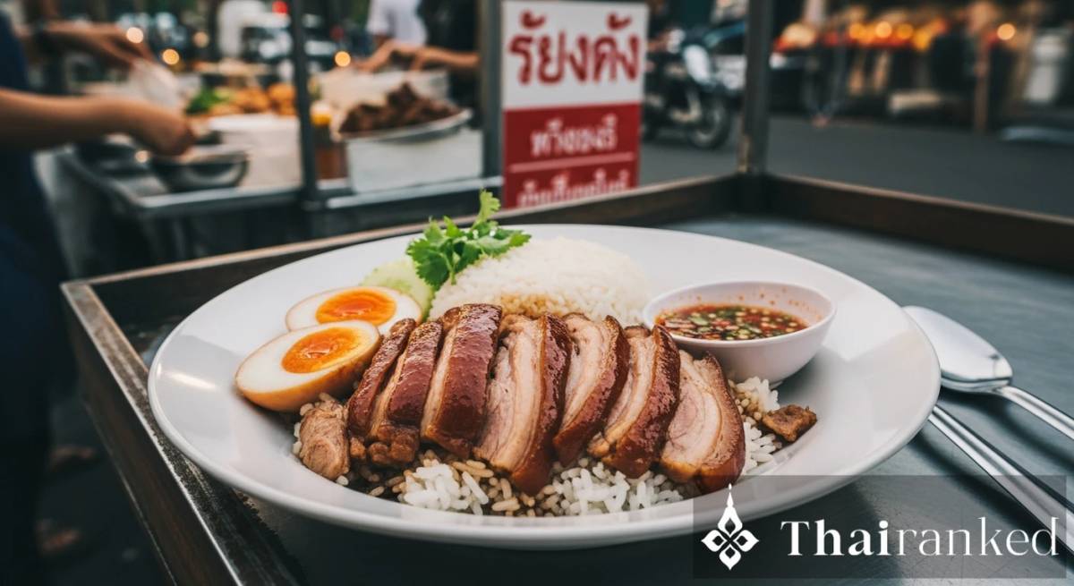 Khao Kha Moo (Braised Pork Leg on Rice)