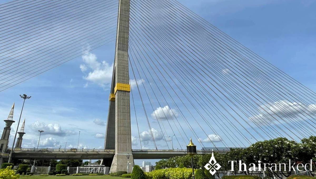 Rama VIII Bridge Riverwalk