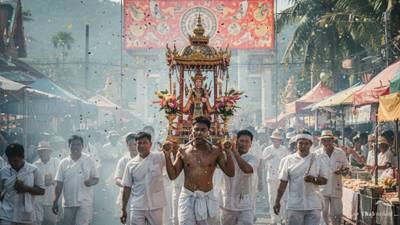 Attend Phuket Vegetarian Festival 2026, Thailand