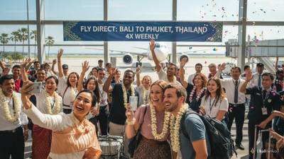 Fly Direct: Bali to Phuket, Thailand 4x Weekly