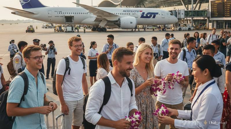 Fly Direct: LOT Starts Warsaw-Bangkok Service to Thailand