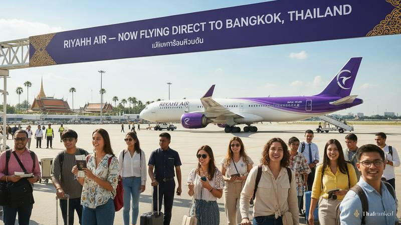Riyadh Air Starts Direct Flights to Bangkok, Thailand