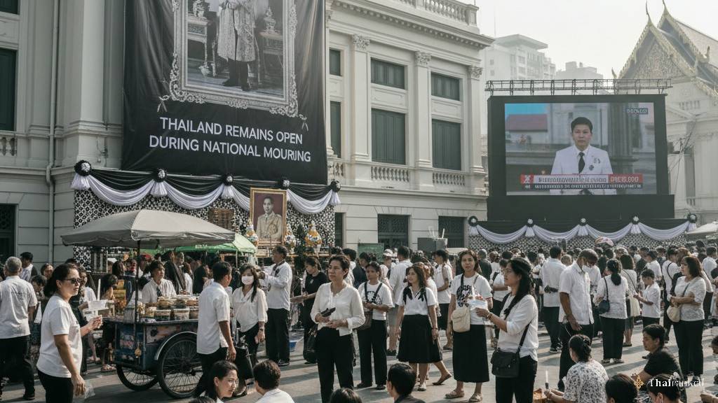 Thailand Remains Open During National Mourning - thumbnail