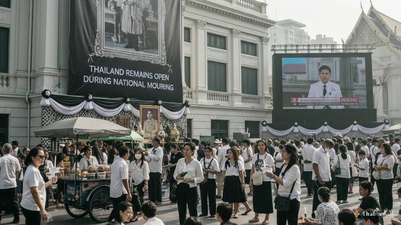 Thailand Remains Open During National Mourning