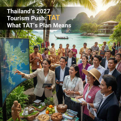 Thailand’s 2027 Tourism Push: What TAT’s Plan Means